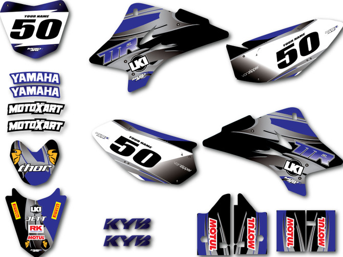 TTR50 sticker kit Australia.