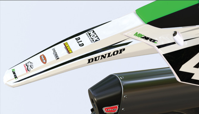 Kawasaki REBOUND Style Sticker Kit