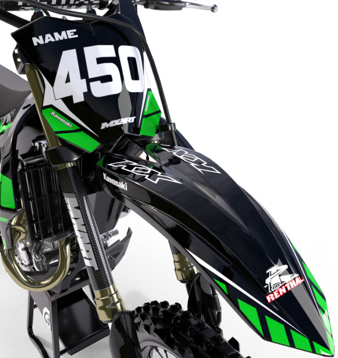 Kawasaki AIRO Style Sticker Kit $189.90 - $284.90