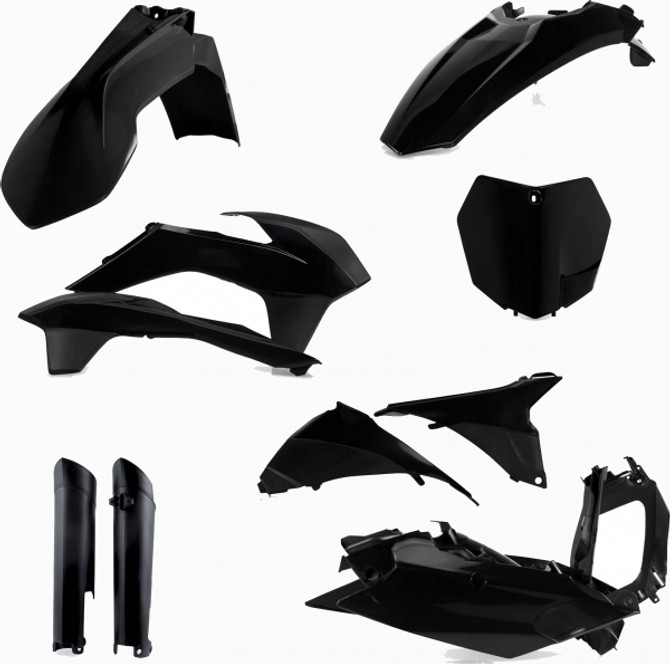 ACERBIS PLASTIC KIT AUSTRALIA KTM SX SXF 13-14 BLACK