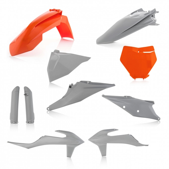 ACERBIS PLASTIC KIT AUSTRALIA KTM SX SXF 19-21 GREY HAWK FACTORY