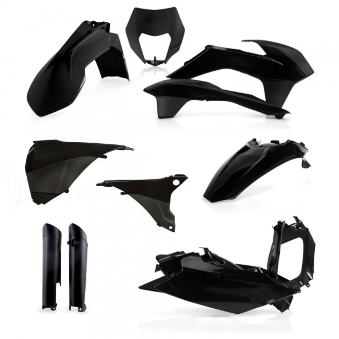 ACERBIS PLASTIC KIT AUSTRALIA KTM EXC EXCF 14-15 BLACK