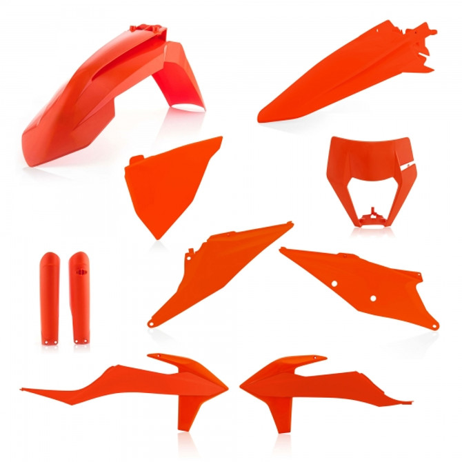 ACERBIS PLASTIC KIT AUSTRALIA KTM EXC EXCF 20-21 ORANGE