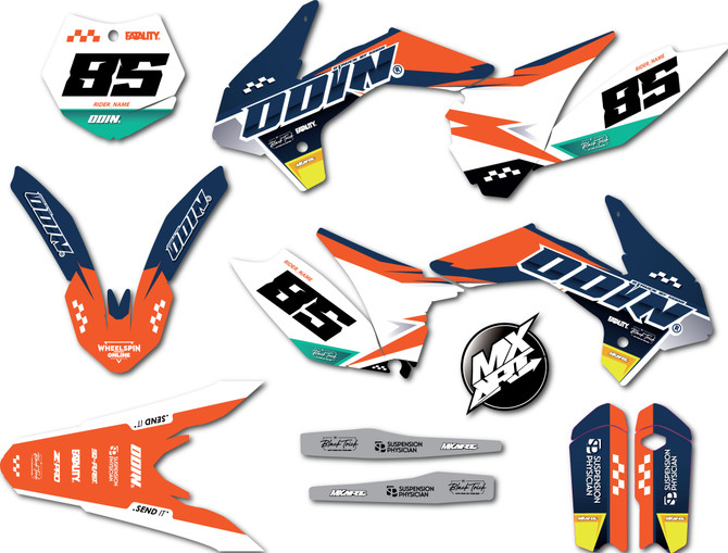 KTM 85 sticker kits Australia 2013 2014 2015 2016 2017