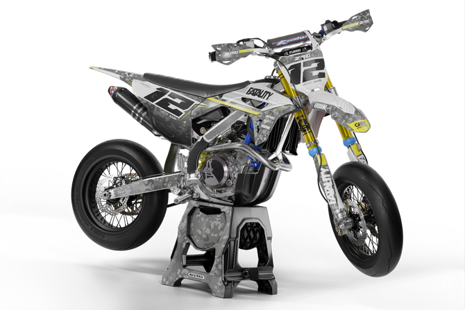 Honda CRF 110 WARFARE style full Sticker Kit