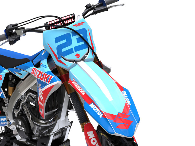 Suzuki 125cc And above ANVIL C Style Full Sticker Kit