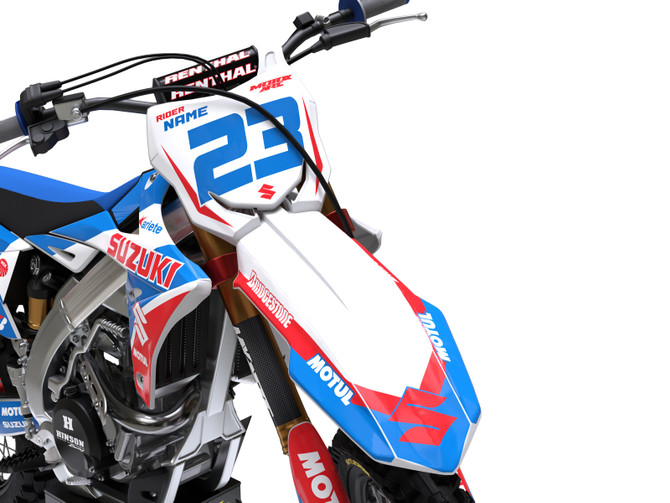 RM 65 / DRZ 110 ANVIL W Style Full Sticker Kit