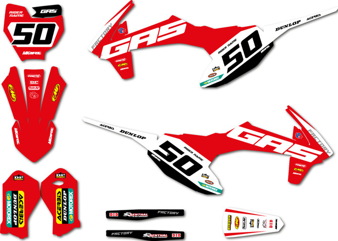 Gas Gas MC 50 sticker kit 