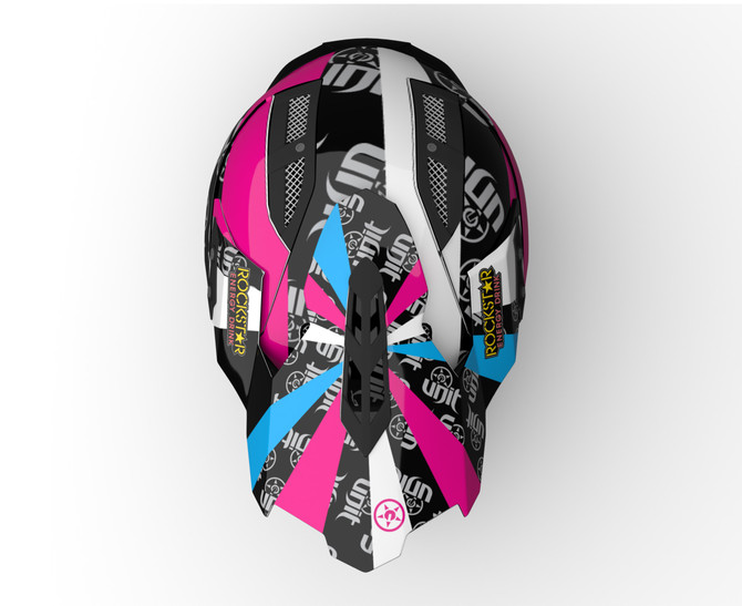 Rush style helmet wrap