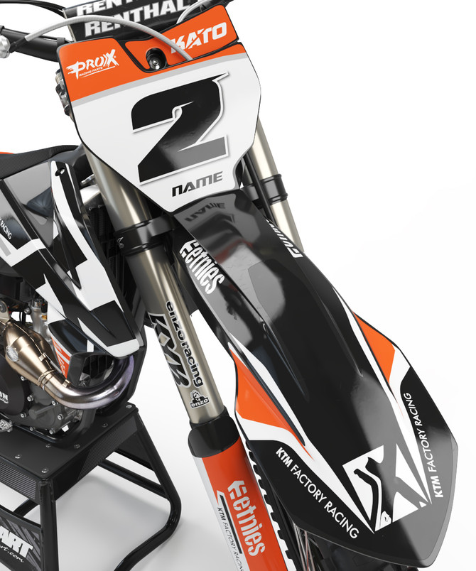 KTM 50 SPRINT Style Sticker Kit