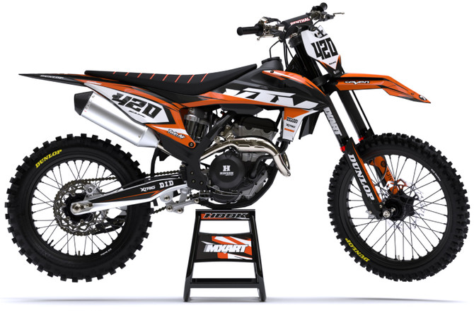 KTM 50 HOOK Style Sticker Kit