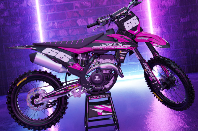 KTM 50 MATCH PINK Style Sticker Kit