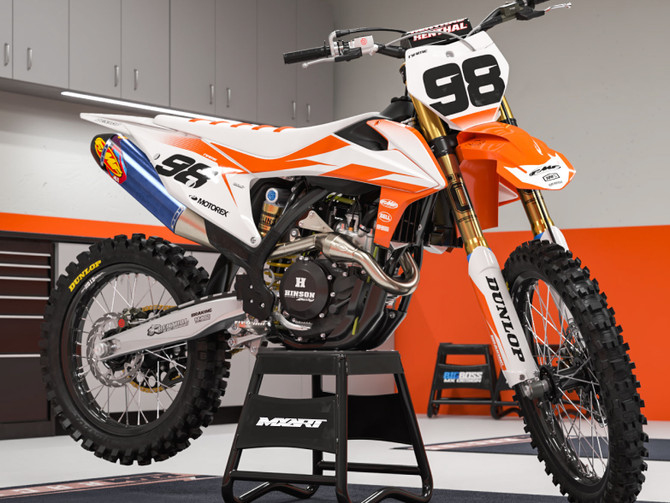 KTM 50 GROOVE Style Sticker Kit