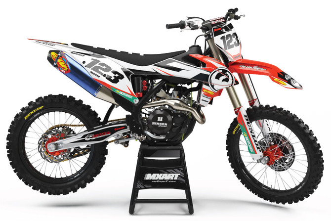 KTM 125 SX UNITY Style Sticker Kit