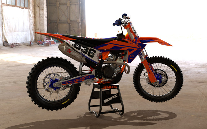 KTM 125 SX JINKS B Style Sticker Kit