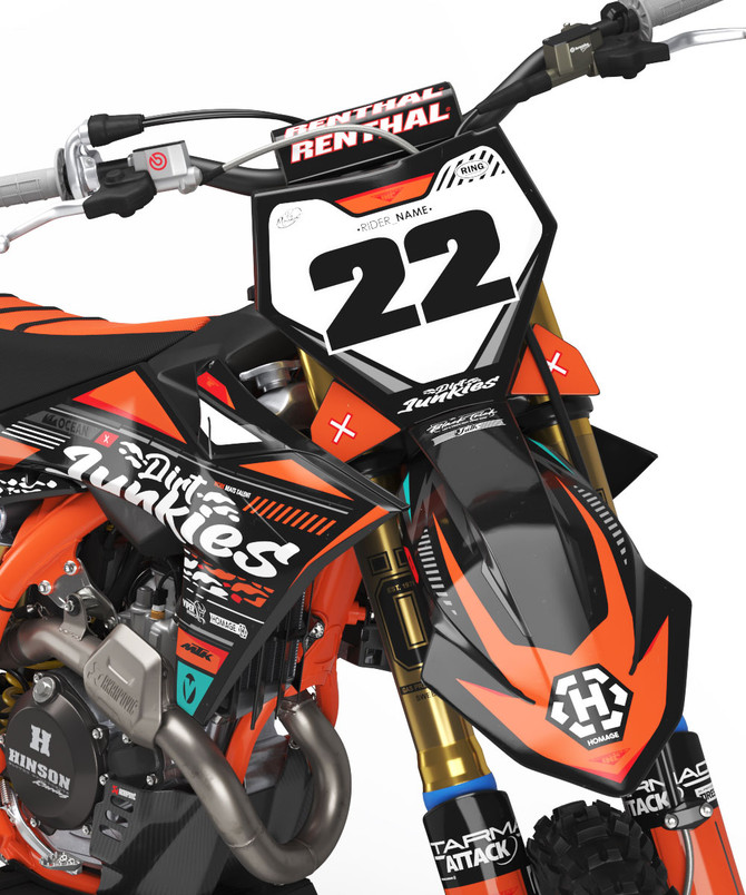 KTM 125 SX WILD Style Sticker Kit