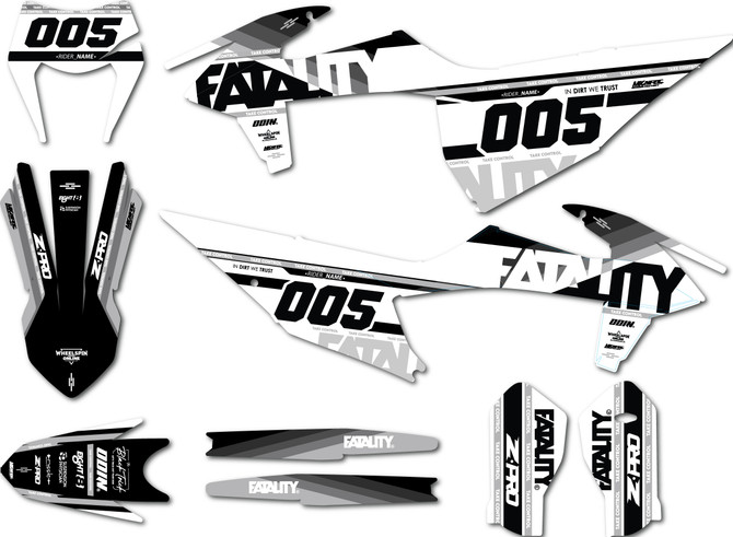 KTM SX 125 sticker kit Rebel style 2019 2020 2021 2022