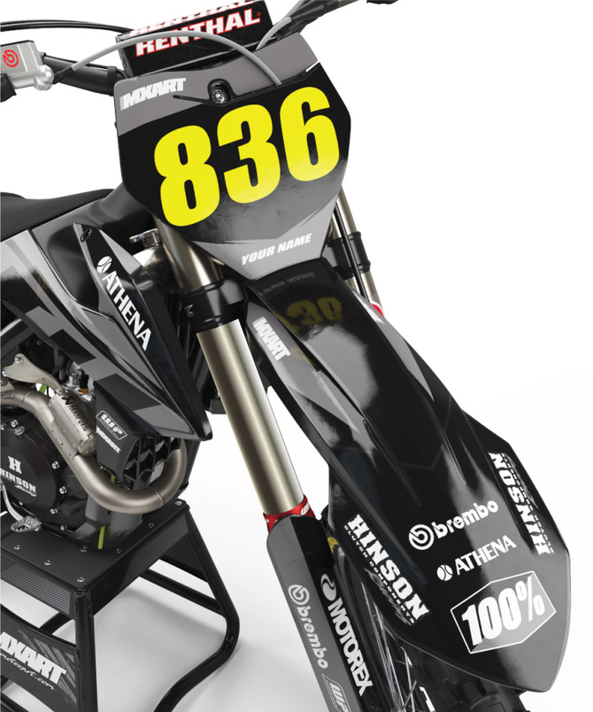 KTM 250  SX MONO Style Sticker Kit