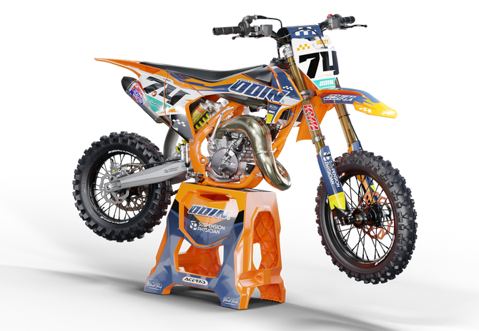 KTM 250 SX GREASE Style Sticker Kit