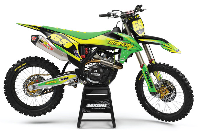 KTM EXC PATRIOT Style Sticker Kit