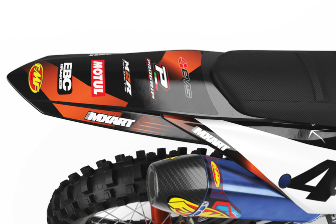 KTM EXC BARBED Style Sticker Kit