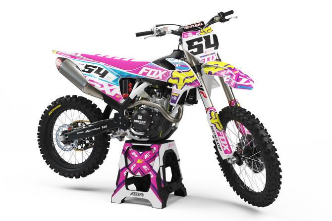 KTM EXC PEAK Style Sticker Kit