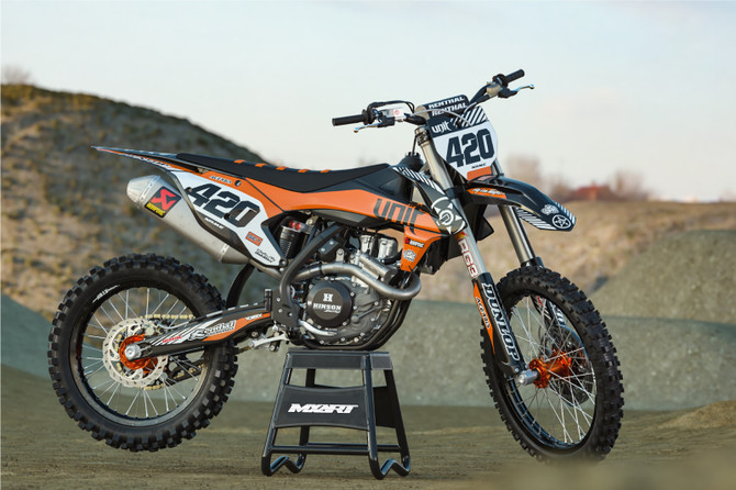 KTM 450  SXF HUSH Style Sticker Kit