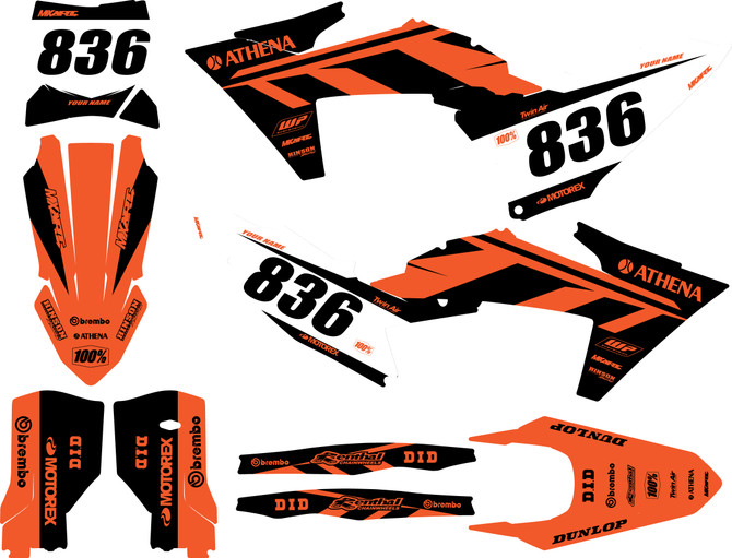 KTM 250 SXF KTMSXF250 2003 sticker kits Australia, KTM 450 SXF KTM SXF450 2023 sticker kits Australia.