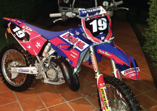 YAMAHA YZ 85 ACTIVE PINK Style Sticker Kit