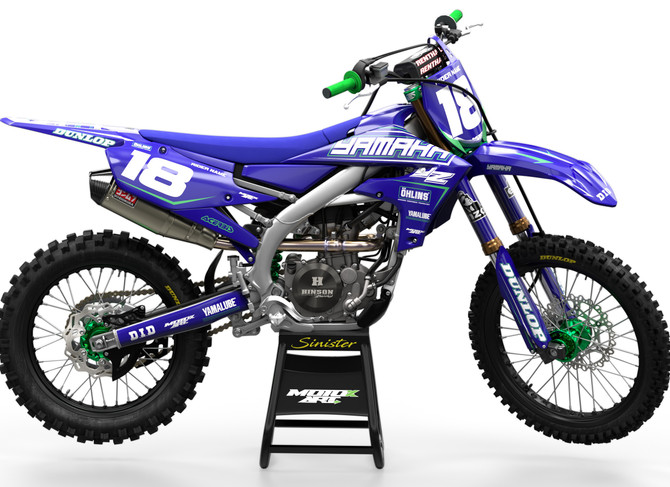 YAMAHA YZ 85 SINISTER Style Sticker Kit