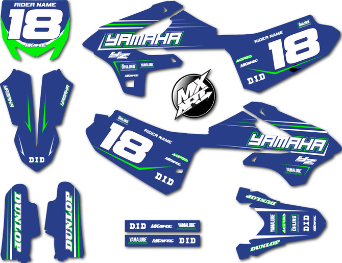 Yamaha YZ 85 2022 2023 Sinister style sticker kit