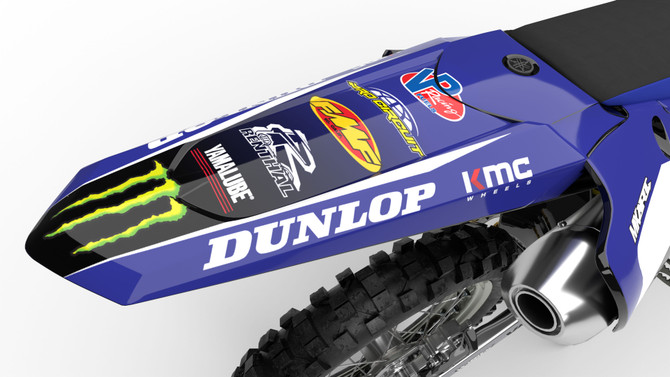 YAMAHA YZ 450F  HAVOC Style Sticker Kit