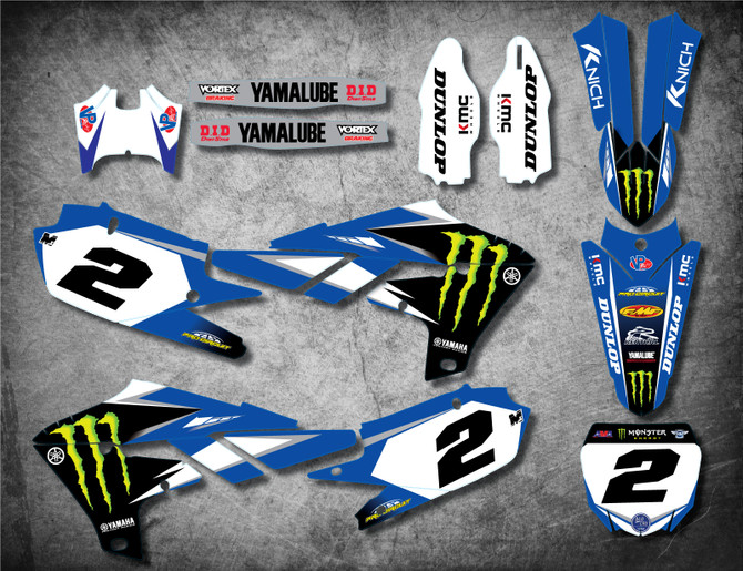 Pro grade Yamaha TTR 50 graphics Australia, Free shipping, quick turnaround.