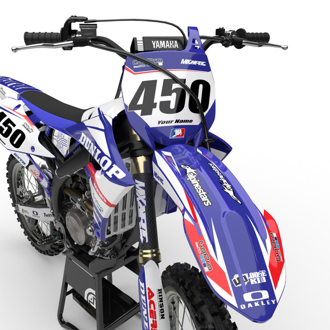 YAMAHA YZ 250F FORCE Style Sticker Kit