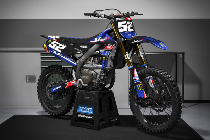 YAMAHA YZ 250F FURY Style Sticker Kit