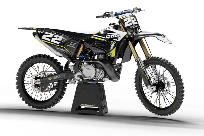 YAMAHA YZ 250F SHOCK Style Sticker Kit