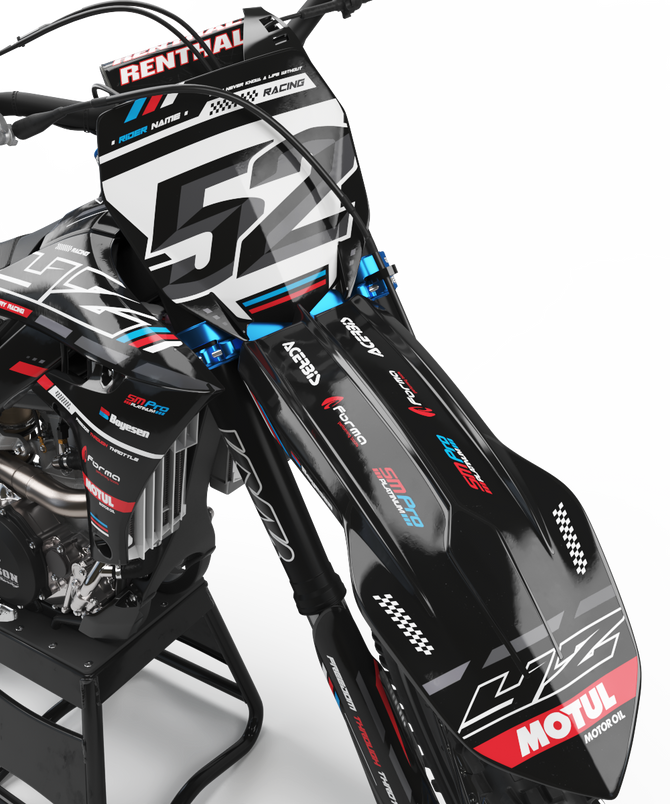 YAMAHA YZ 250F CYPRUS Style Sticker Kit