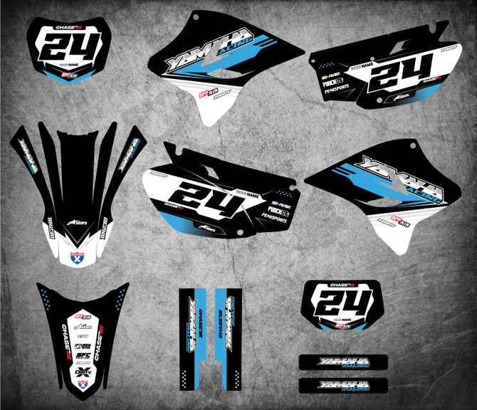 Yamaha TTR 230 custom graphics kit Australia.