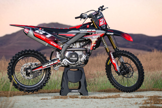 YAMAHA YZ 250 Vanity Style Sticker Kit