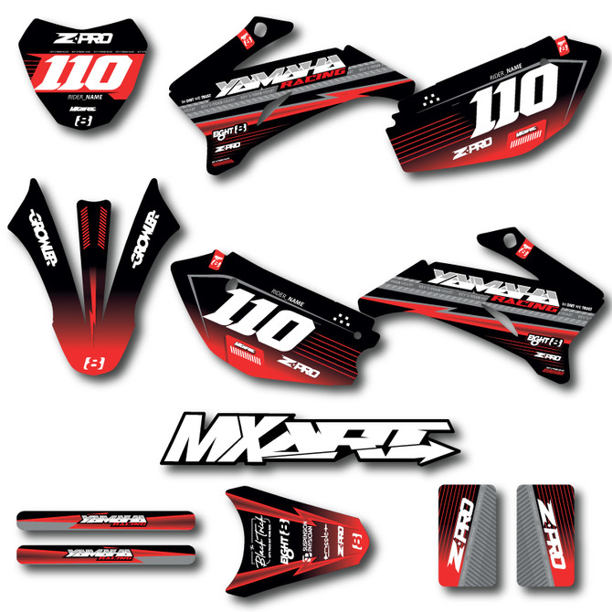 Yamaha TTR 110 sticker kits Australia.