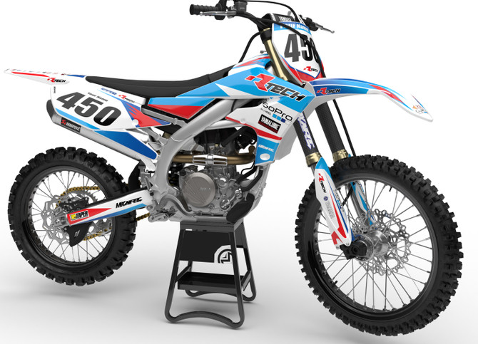 YAMAHA  YZ 125 FORTRESS Style Sticker Kit