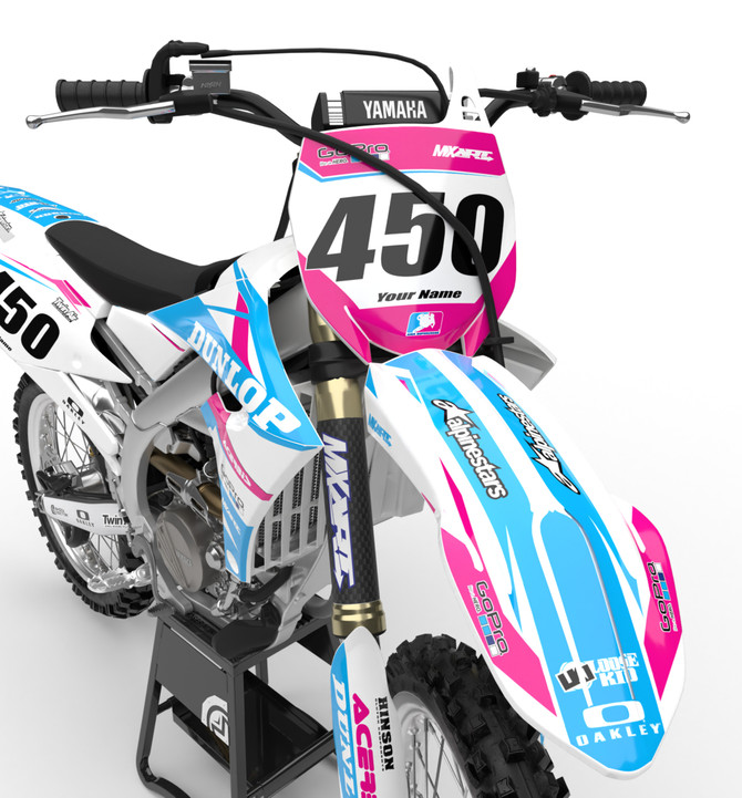 YAMAHA  YZ 125 G FORCE F Style Sticker Kit