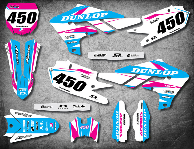 Yamaha YZ 65 graphics kits Australia, free shipping, quick turnaround, premium quality.