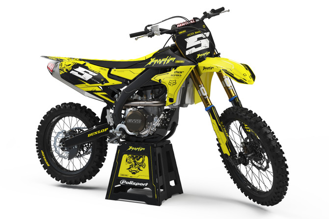 Yamaha dirt bike graphics kits Australia, Pro grade material Free shipping on all Yamaha decals Australia wide.