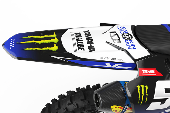 YAMAHA WR 250F FURY Style Sticker Kit