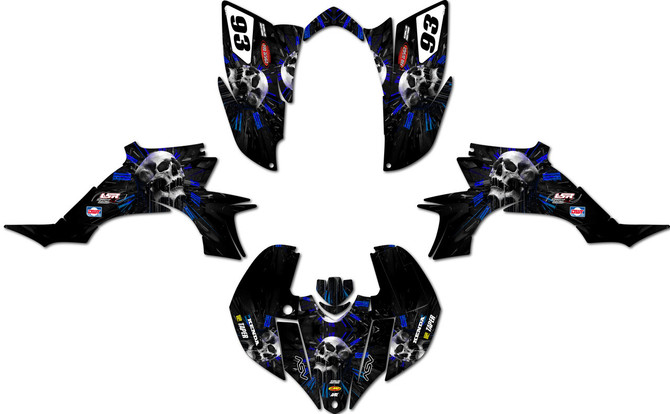 YAMAHA-YFZ-450-2003-2008-sticker-decal-kit-Pennance-style-MXart