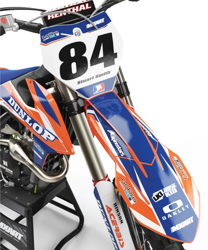 KTM 250 SXF FORCE Style Sticker Kit