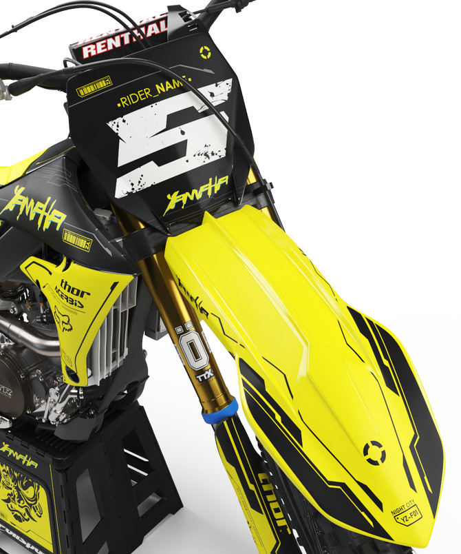 YAMAHA CITY Style PW 80 Sticker Kit