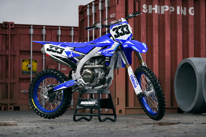 YAMAHA TORNADO Style PW 80 Sticker Kit