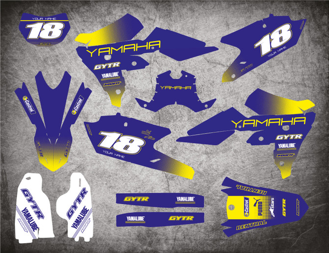 Yamaha sticker kit Australia. Image shows Monte Carlo style decal kit WRF 450 2016 2017 2018 WR 450F 2016 2017 2018 WRF 250 2015 2016 2017 2018 2019 WR 250F 2015 2016 2017 2018 2019 mjodels. Free shipping on all Yamaha Dirt bike decals in Australia.